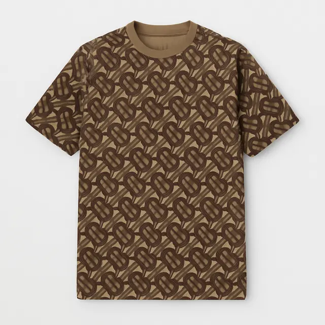バーバリー モノグラムプリントTシャツ